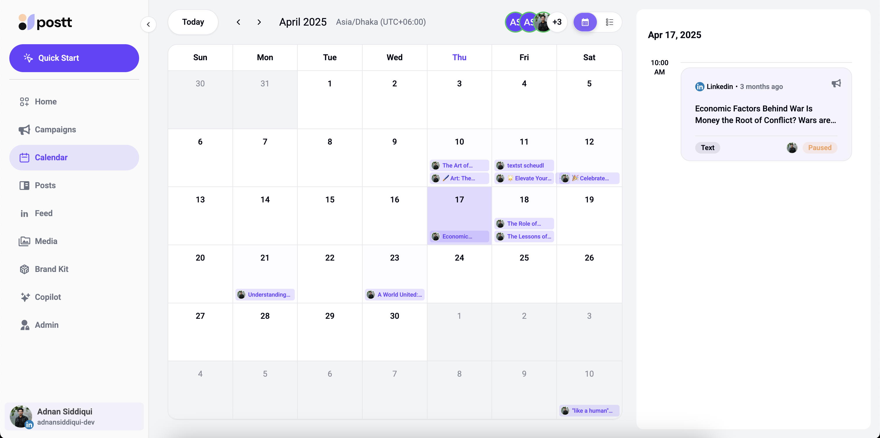 Postt – AI Content Automation screenshot 2