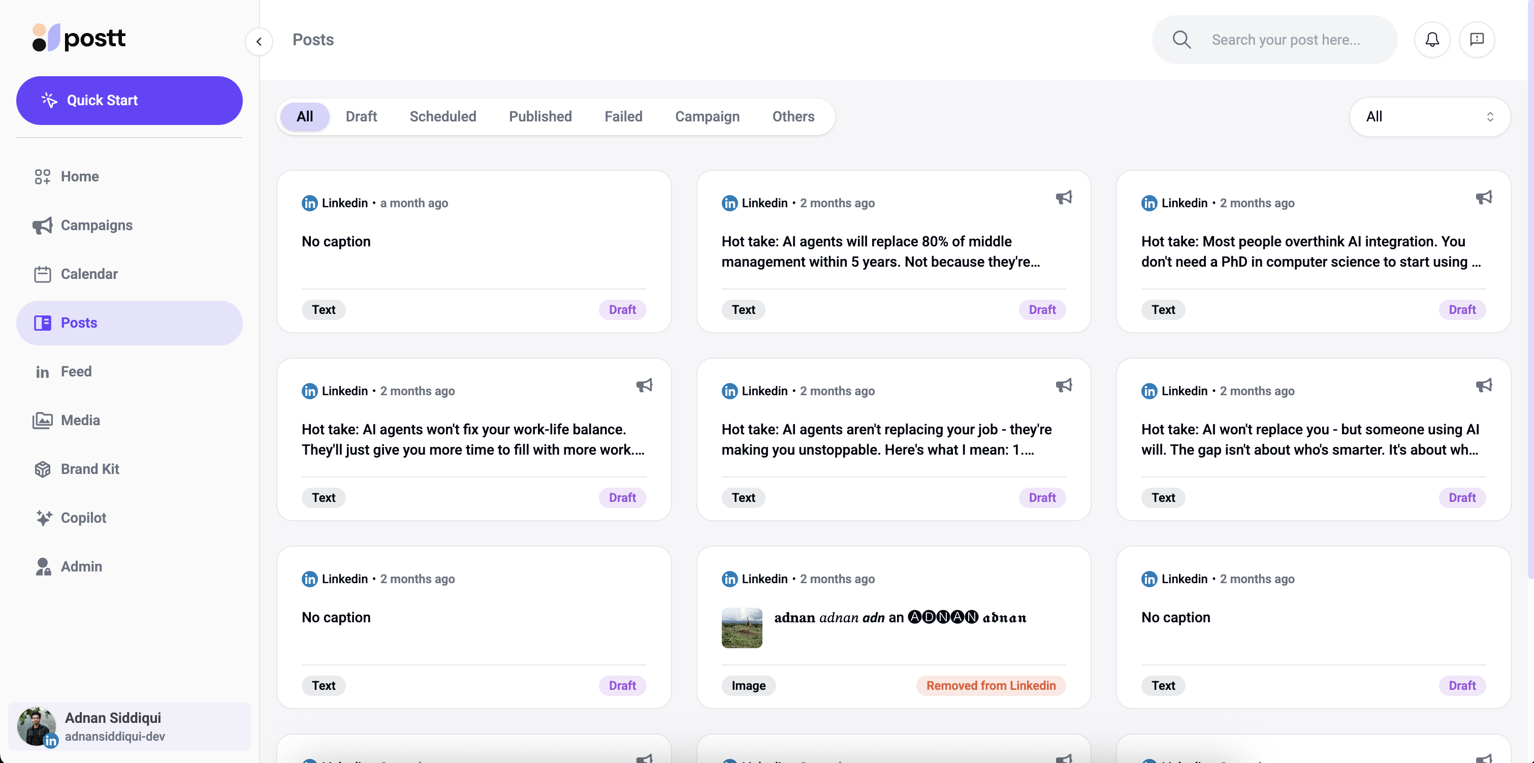 Postt – AI Content Automation screenshot 5